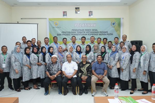 Pelatihan Pendataan Index Desa, Penyusunan Tematik Ketahanan Pangan dan Proses Pembentukan Koperasi Merah Putih